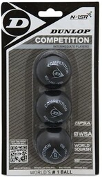 Piłki Do Squasha Dunlop Competition 3 szt