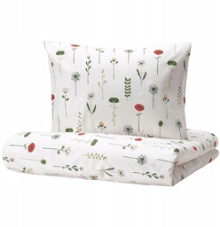 Ikea Nattslanda Pościel 150x200 wielobarwny
