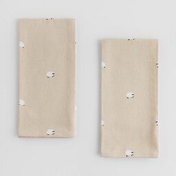 Komplet Ścierek Sheeperiso 45x65 cm z motywem baranka