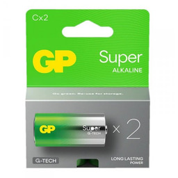 GP Battery Bateria alkaliczna LR14/C SUPER 2 sztuki