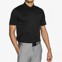 Koszulka Męska Polo Adidas Oddychająca Czarna