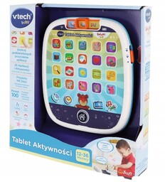 61560 V-Tech Tablet 100 Piosenek Aktywności Miś Interaktywny