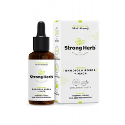 Strong Herb Rhodiola Rosea + Maca 30ml 45