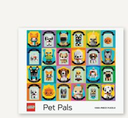 Puzzle LEGO: Zwierzęta BrickHeadz (1000 el.) Chronicle Books