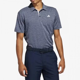 Koszulka Męska Polo Adidas Oddychająca Niebieska