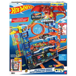 Hot Wheels Tor Mega Garaż Atak smoka HKX48