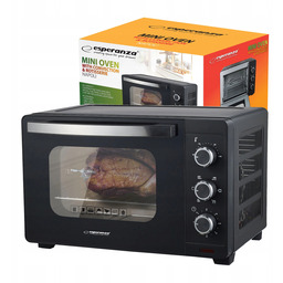 Mini Piekarnik Elektryczny 25L Termoobieg Rożno 1500W Grill