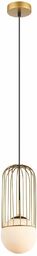 LAMPA wisząca MATTY MDM-3939/1 GD Italux druciana OPRAWA
