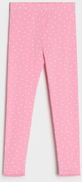 Sinsay - Legginsy - Różowy