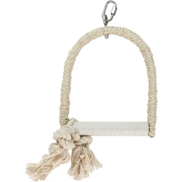 Kerbl 83122 huśtawka sizalowa z drążkiem z osadzeniem