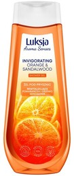 Luksja Aroma Senses Rewitalizujący Żel pod prysznic-pomarańcza