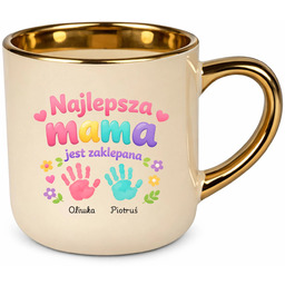 Najlepsza mama jest zaklepana + imiona - kubek