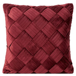 EUROFIRANY Poszewka Sonia 45 x 45 cm Bordowy