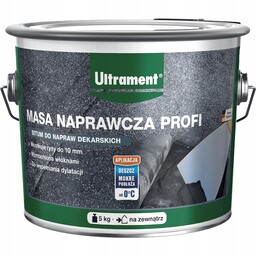 Ultrament Masa Naprawcza Profi 5KG masa bitumiczna