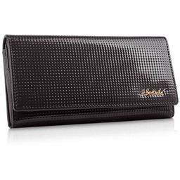 Portfel skórzany BETLEWSKI BPD-DT-100 CZARNY