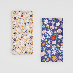 Komplet Ścierek Bloomi 45x65 cm z wzorem kwiatowym