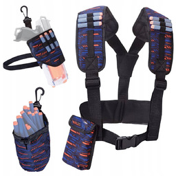 ZESTAW TAKTYCZNY Kamizelka Szelki Kabura Etui Na Strzałki