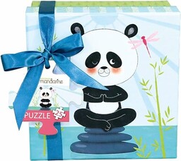 Zestaw puzzli Avenue Mandarine - Yoga Panda, wielokolorowe