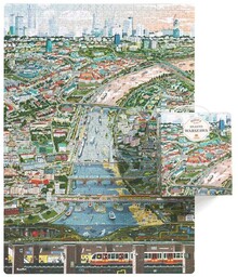 CzuCzu Puzzlove Miasto Warszawa 1000 elementów