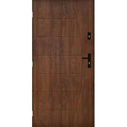 Drzwi zewnętrzne NEPTUN Orzech 80 lewe