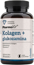 PharmoVit Classic Kolagen + glukozamina, 90 kapsułek