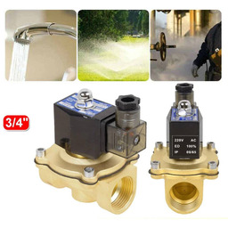 Elektrozawór elektromagnetyczny 3/4" 0-10 Nc normalnie zamknięty zawór