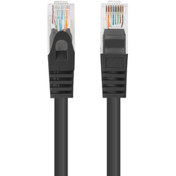 Patchcord kat.6 UTP 2m czarny Fluke Passed Lanberg