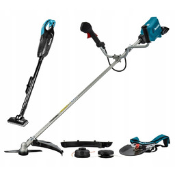 Makita DUR369AZ Podkaszarka 2x18V Odkurzacz