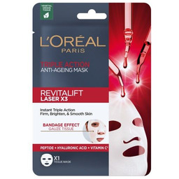 L''OREAL Revitalif Laser X3 Anti-Ageing maska przeciwzmarszczkowa