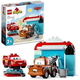 Lego Duplo Auta Zygzak McQueen i Złomek Myjnia
