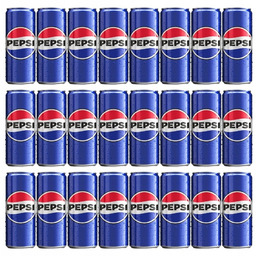 Napój gazowany Pepsi puszka zestaw 24x330 ml