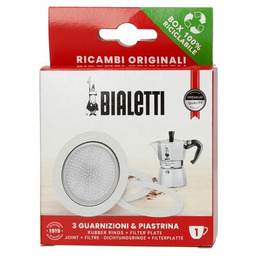 BIALETTI Uszczelka 1 TZ + Sitko (3 sztuki)