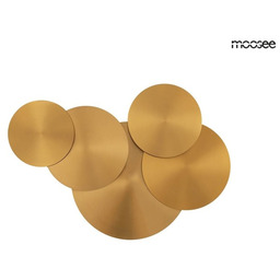 MOOSEE lampa ścienna SCUDO złota