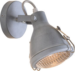 Candellux CRODO 91-71101 kinkiet lampa ścienna szara regulacja