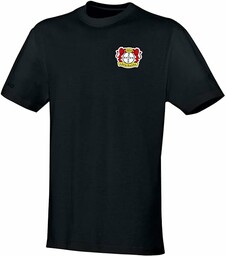 Jako damska koszulka Team Bayer 04 Leverkusen, czarna,