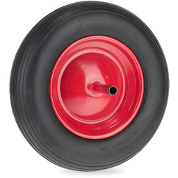 Relaxdays Koło do taczki 3.50-8, pełne gumowe opony