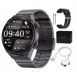 Zegarek Męski Smartwatch Rozmowy Bransoletka Pasek+ Ładowarka Indukcyjna