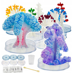 Zestaw Hodowla Kryształów Drzewko Szczęścia Zabawka Edukacyjna Nauka