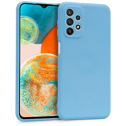 Etui kolorowe Samsung Galaxy A23 5G Crong niebieski