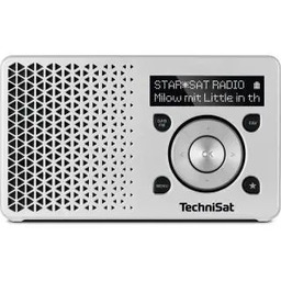TechniSat DigitRadio 1 Radio FM DAB+ Srebrny Radioodbiornik