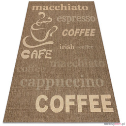 DYWAN SZNURKOWY SIZAL FLOORLUX 20221 coffee / mais