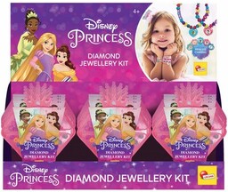 LISCIANI Zestaw kreatywny Disney Princess Diament z biżuterią