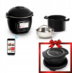 Multicooker Tefal Cook4me CY9128 czarny 13 funkcji pokrywa