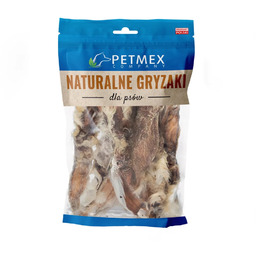 Petmex Uszy Królika z futrem 100g