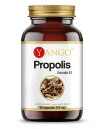 Propolis - ekstrakt 4:1 - 90 kaps Yango