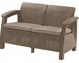 KETER Sofa ogrodowa Corfu Love Seat 2 osobowa