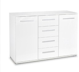 Komoda lima km-4 biały halmar