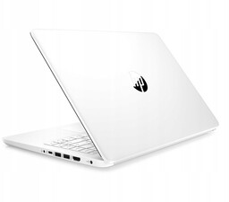 Laptop edukacyjny Biały laptop HP 14 Intel N4120