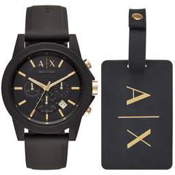 Zegarek Armani Exchange Outerbanks AX7105 Czarny