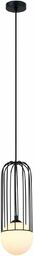 LAMPA wisząca SIMON MDM-3938/1 BK Italux druciana OPRAWA